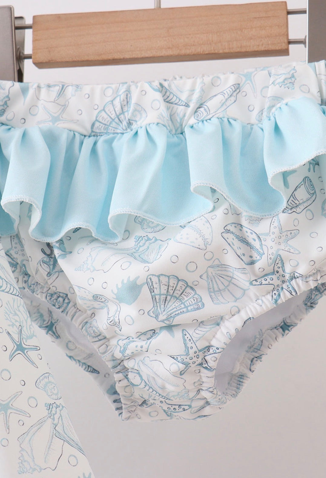 Sea Shell Ruffle 2Pc Swim