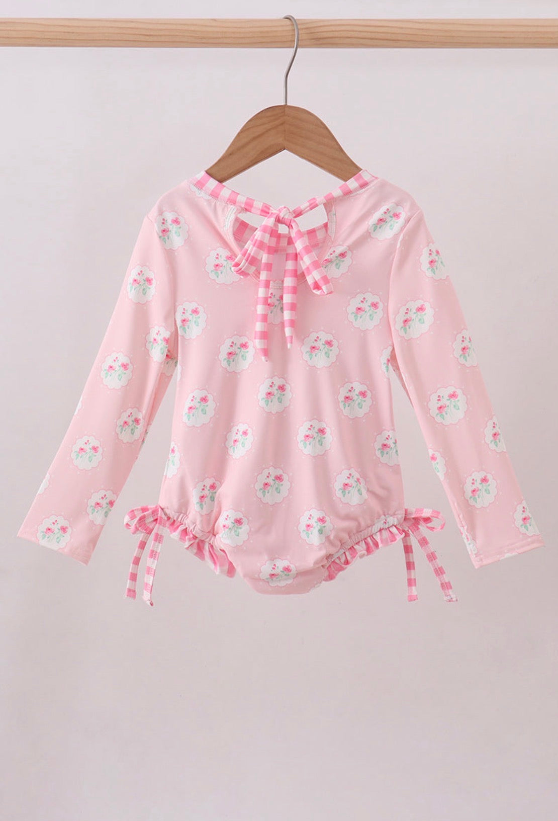 Rose Long Sleeve Swimsuit