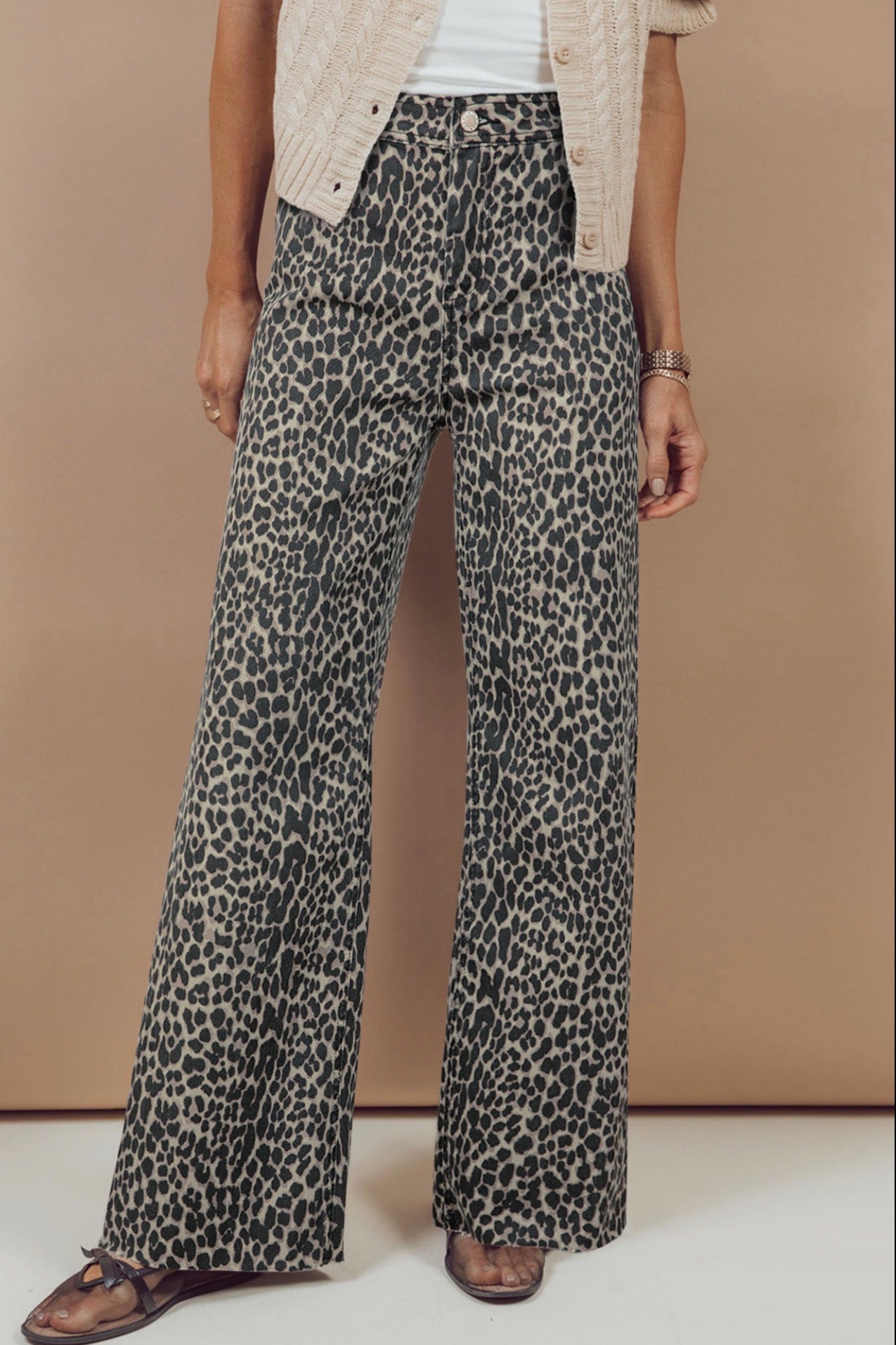 Kenzie Leopard Denim