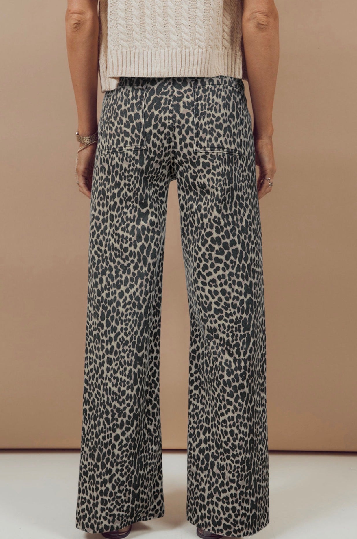Kenzie Leopard Denim