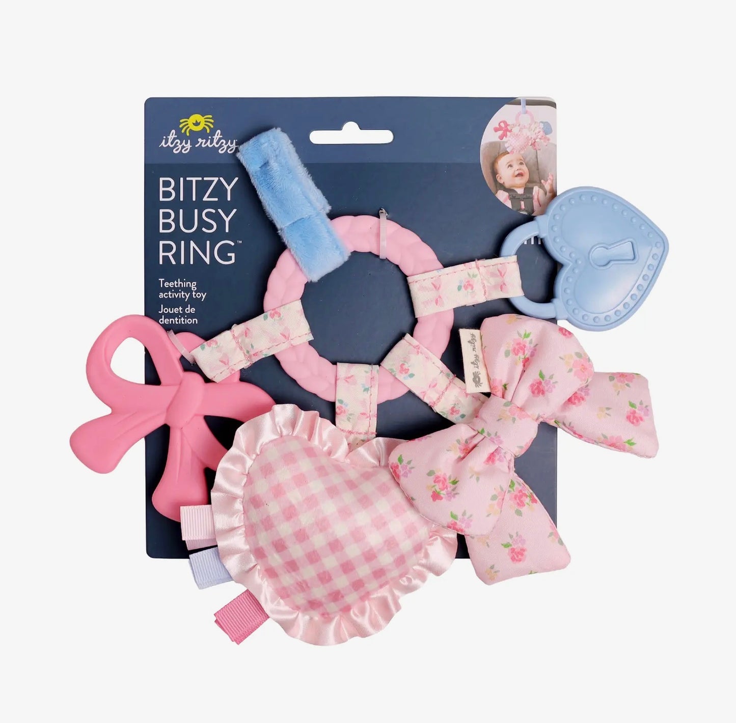 Itzy Ritzy Bitzy Busy Ring Teething Activity Toy