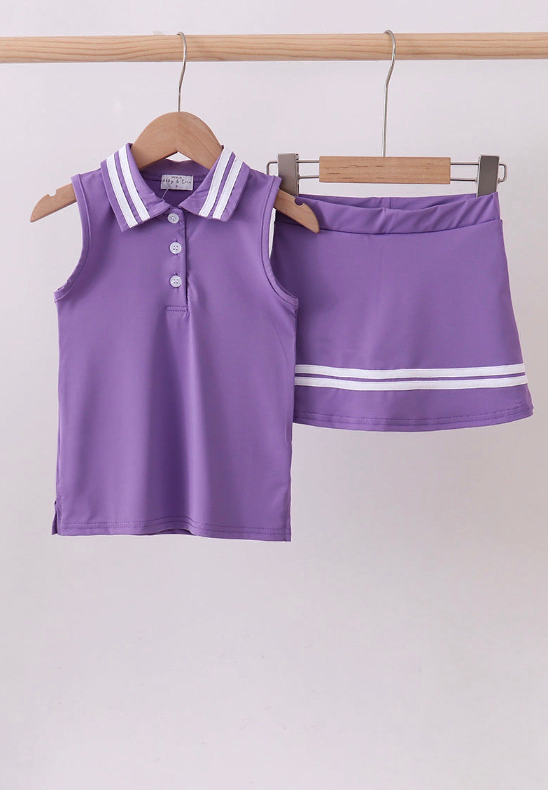 Girls Active 2 Pc Skort Set