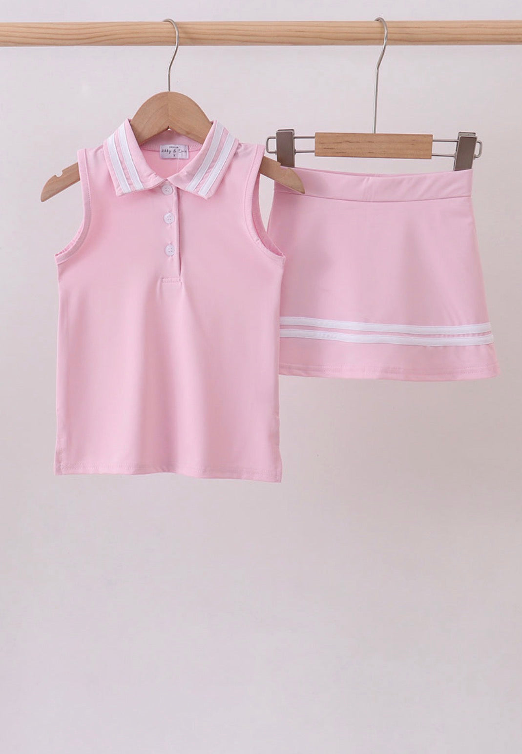 Girls Active 2 Pc Skort Set