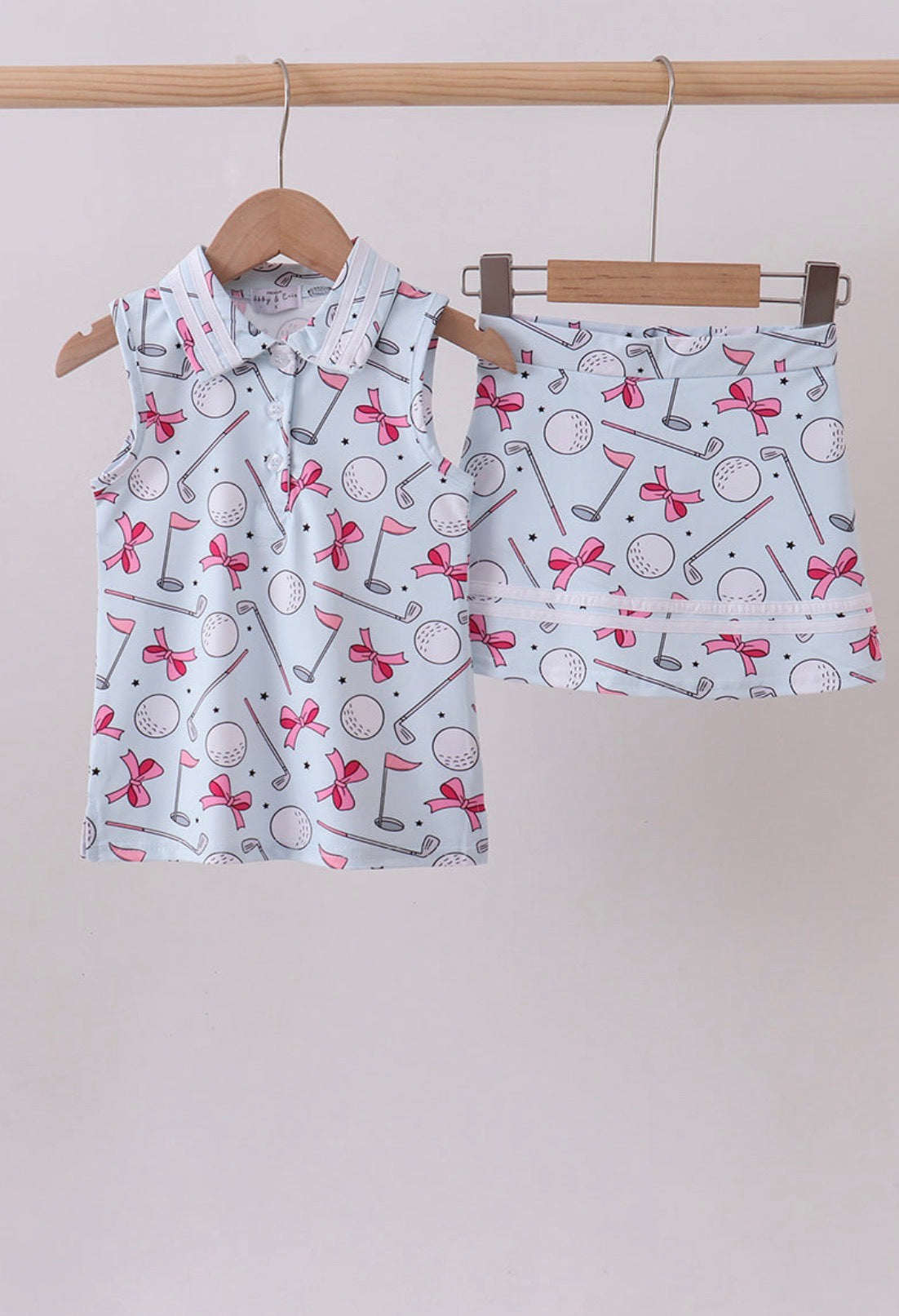 Girls Active 2 Pc Skort Set