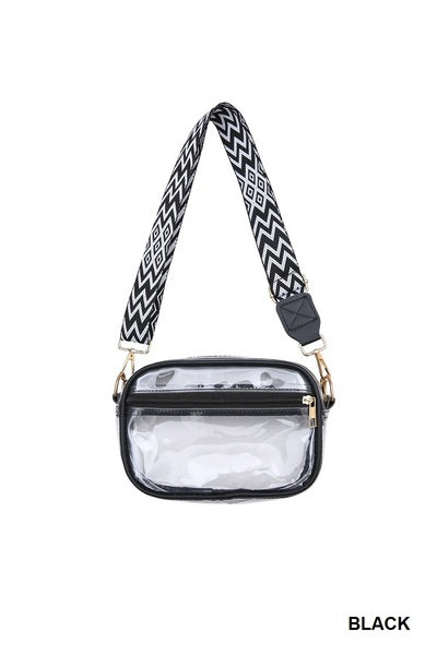 Clear Crossbody Shoulder Bag