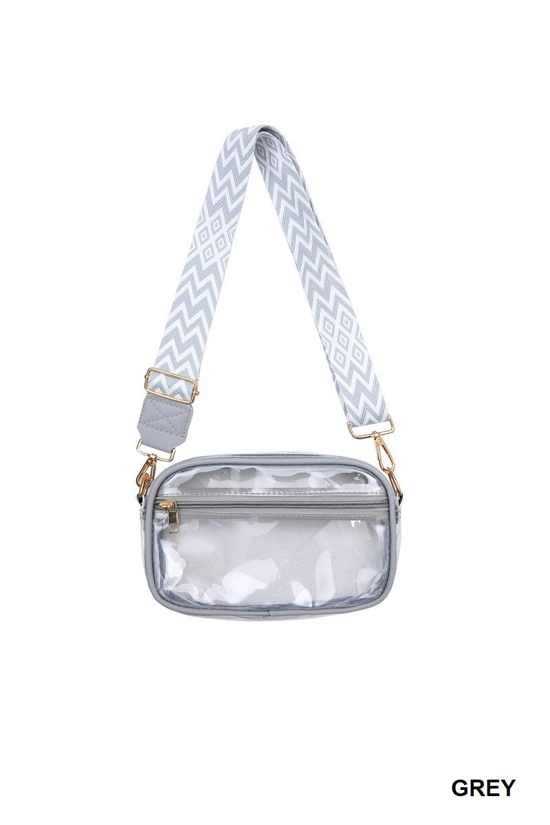 Clear Crossbody Shoulder Bag