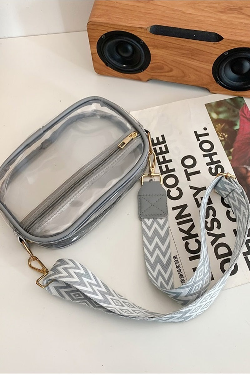Clear Crossbody Shoulder Bag