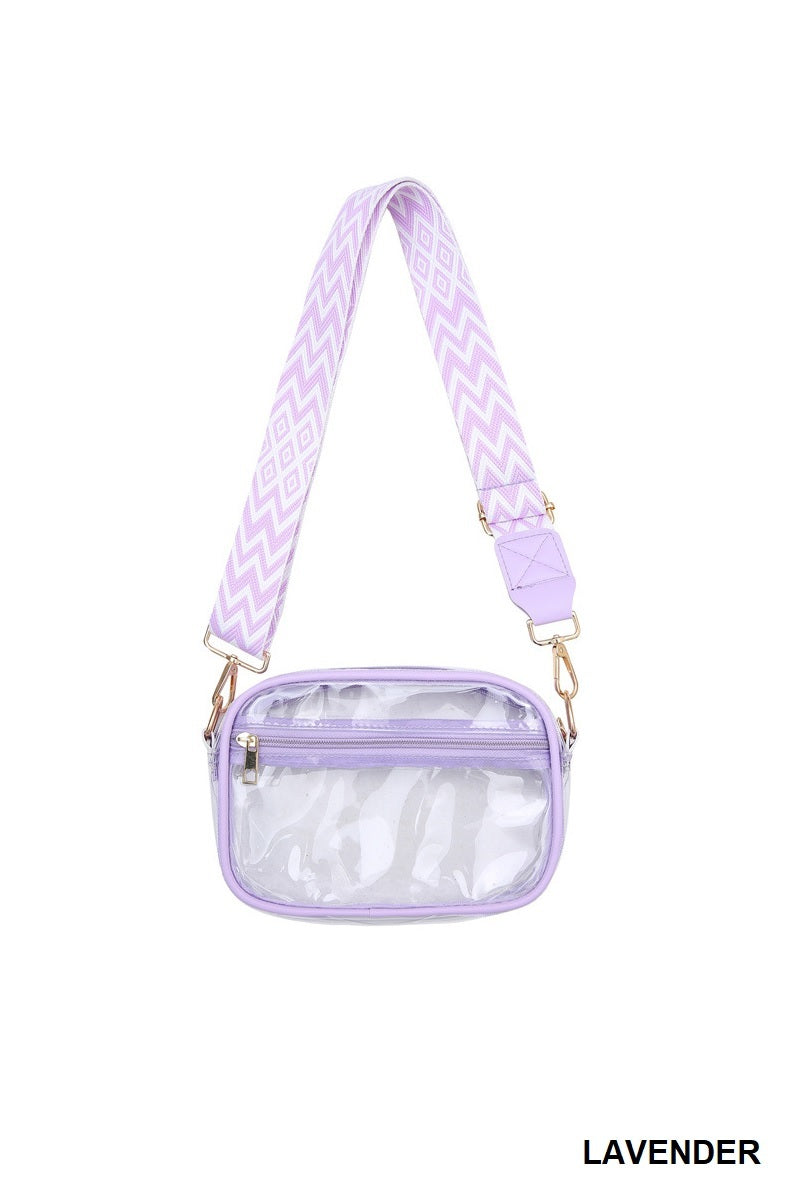 Clear Crossbody Shoulder Bag