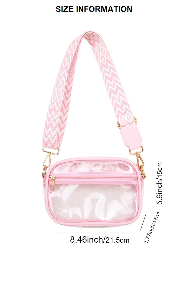 Clear Crossbody Shoulder Bag