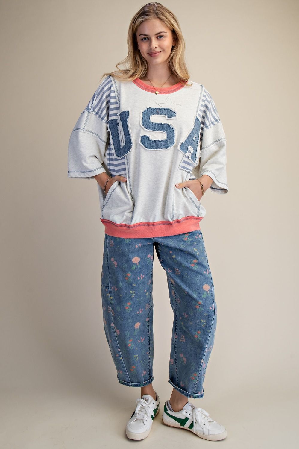 USA Terry Pullover