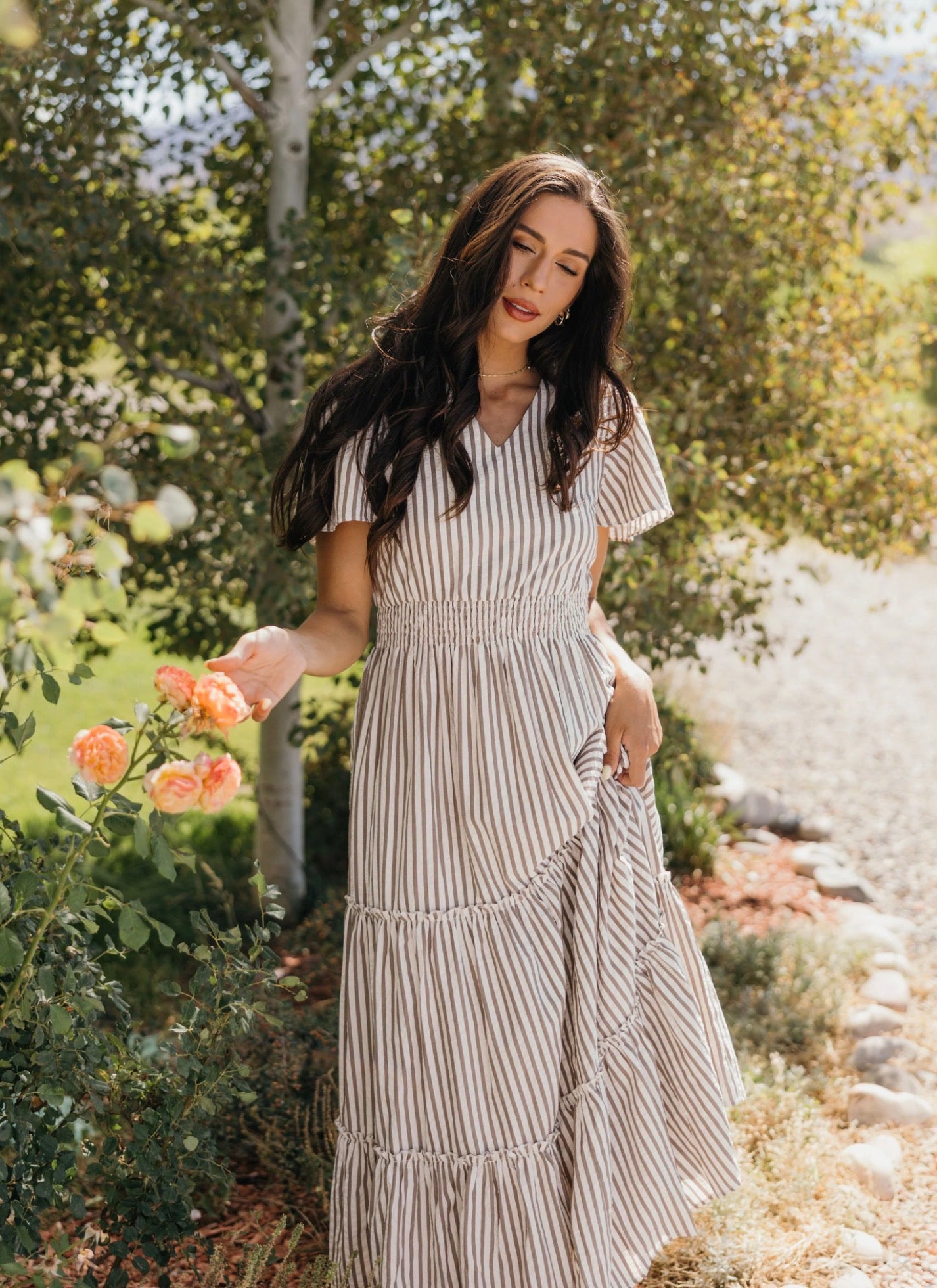 The Eden In Birchwood Stripe