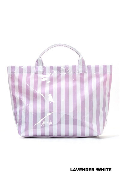 Striped Tote Bag