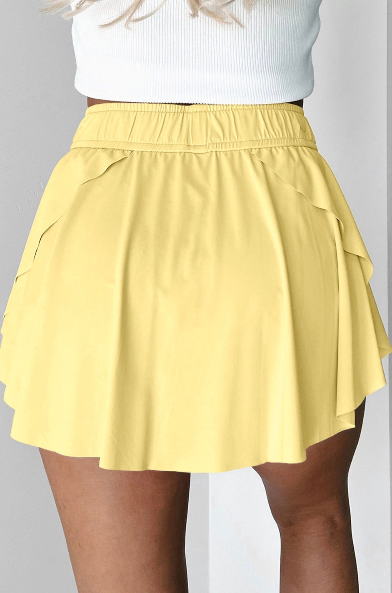 High Waist Tennis Skort