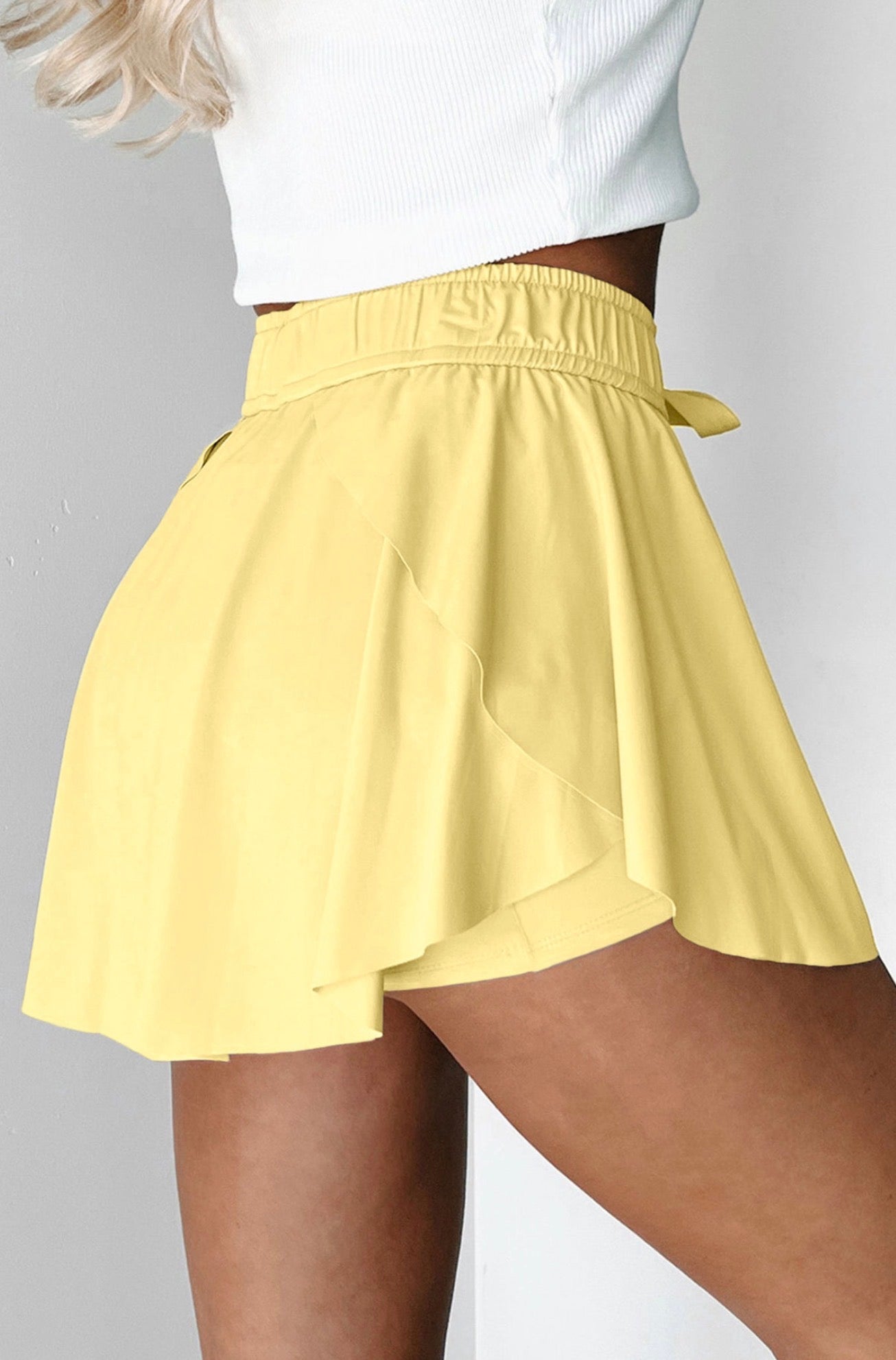 High Waist Tennis Skort