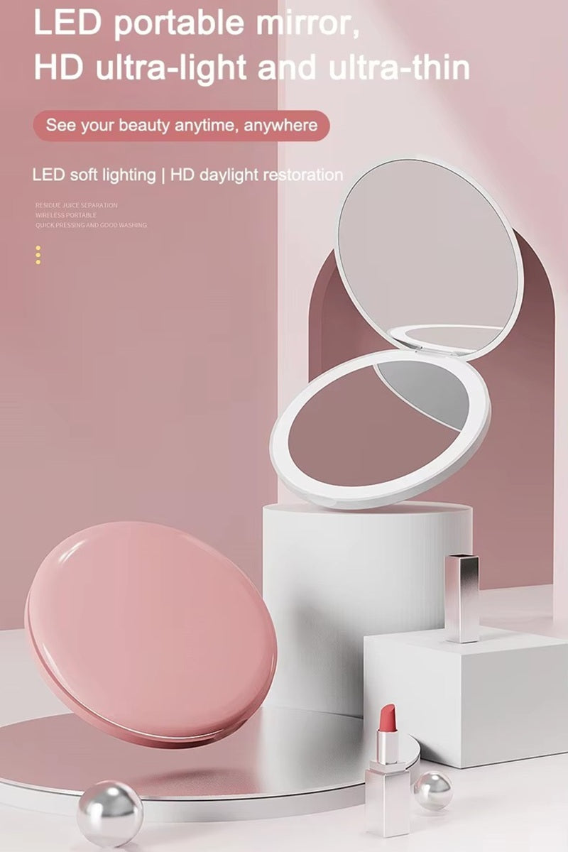LED Compact Mirror
