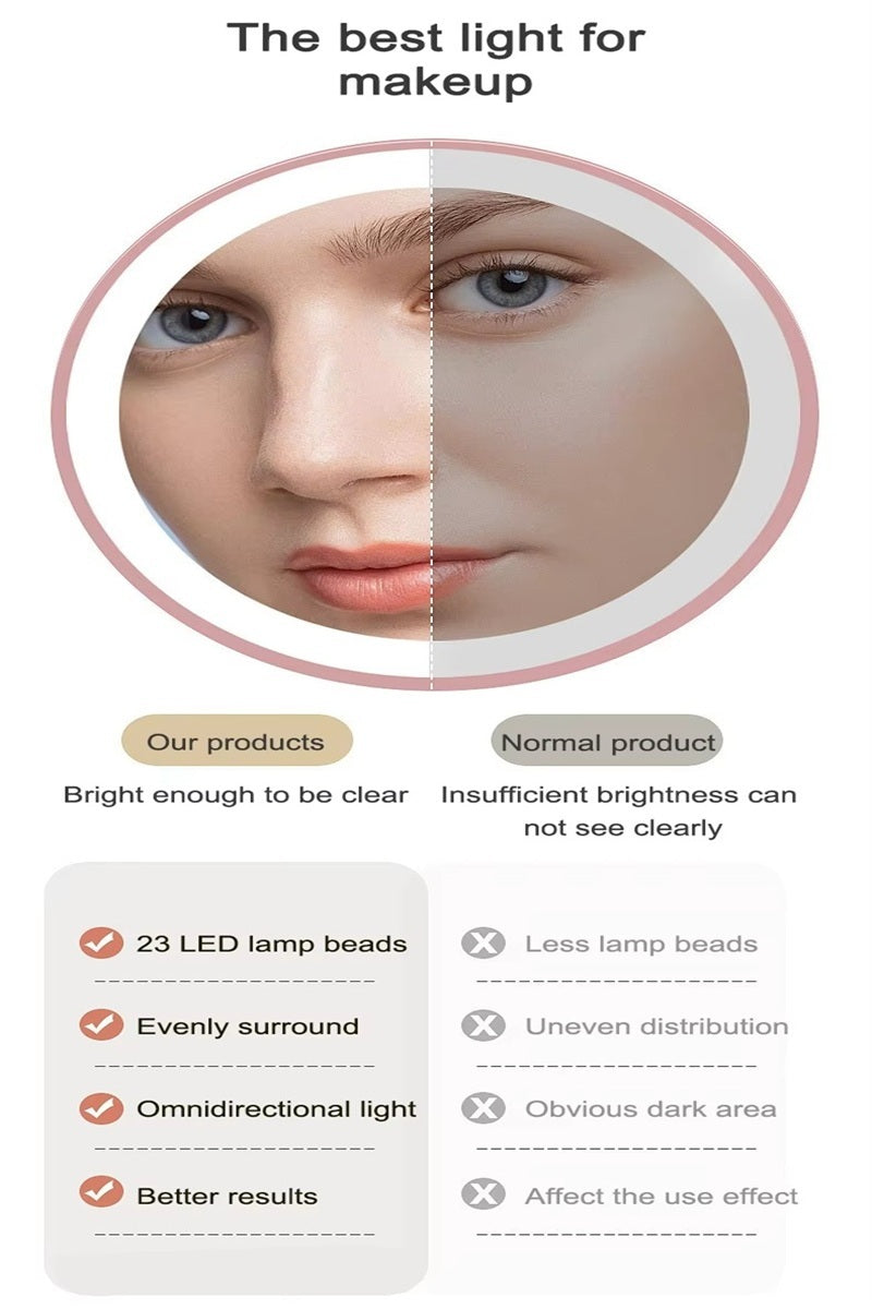 LED Compact Mirror