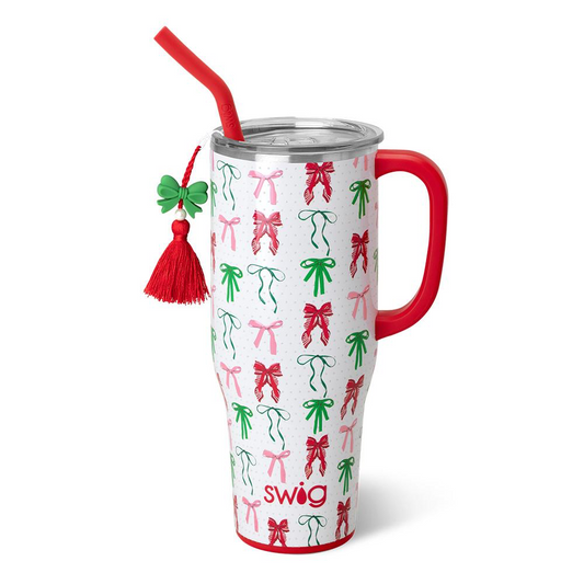 Swig 40oz Mega Mug in Ribbons & Bows