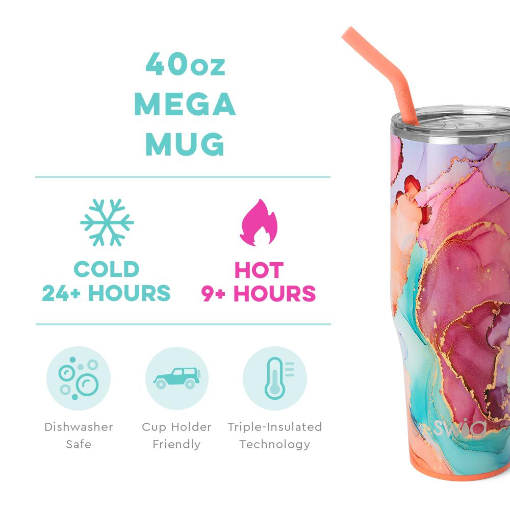 Swig 40oz Mega Mug in Dreamsicle