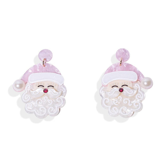 Santa Earrings