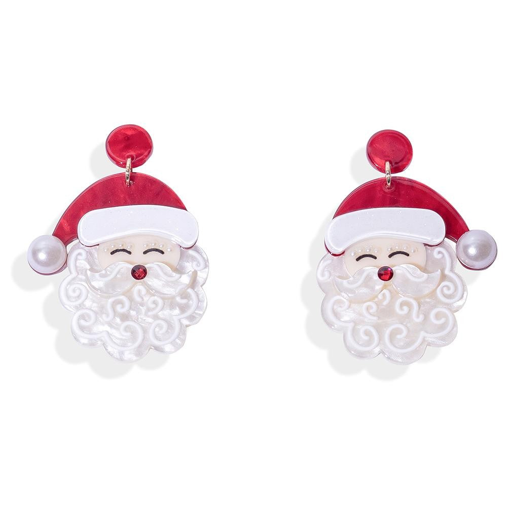 Santa Earrings