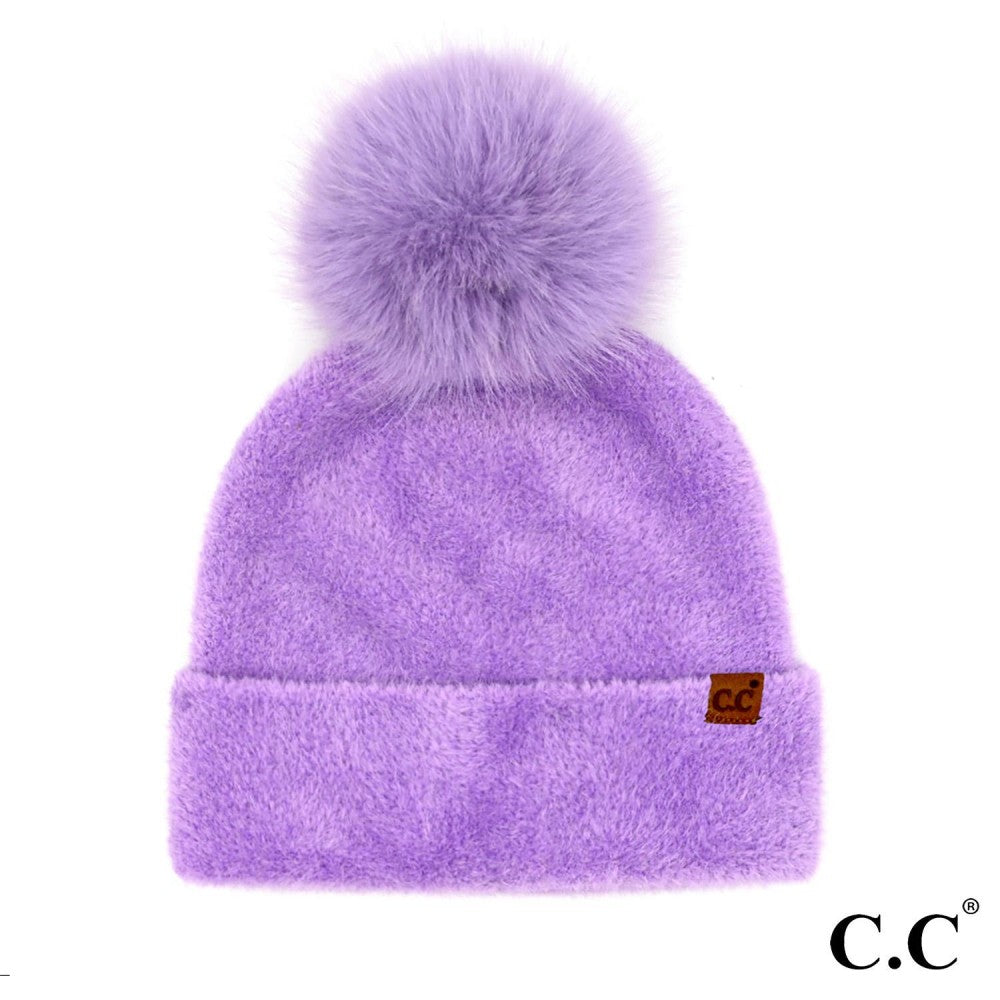 CC Chenille Pom Beanie