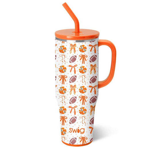 Swig 40oz Mega Mug in We've Got Spirit (ORANGE)