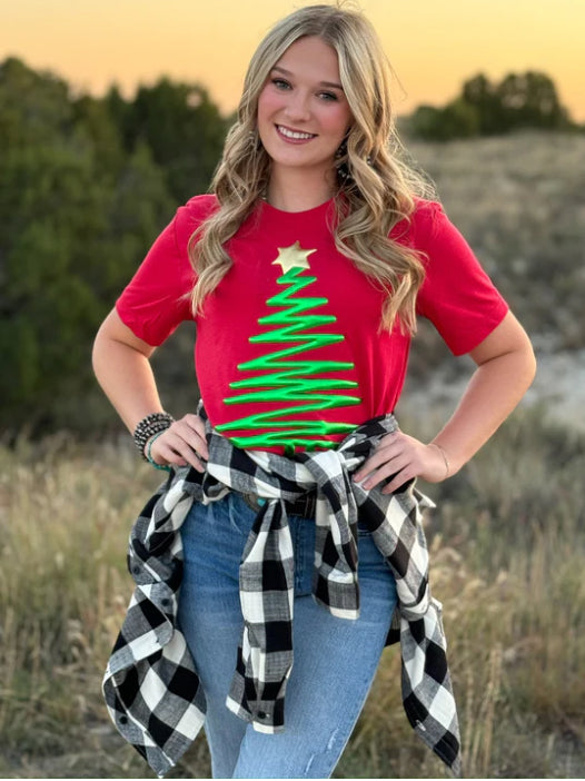 Puff Christmas Tree Tee