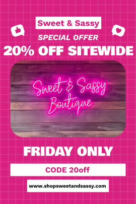 SWEET SASSY BOUTIQUE Sweet Sassy Boutique