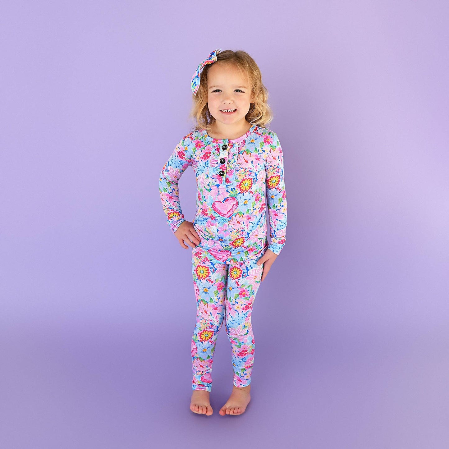 Pippa Floral Ruffle Two Piece