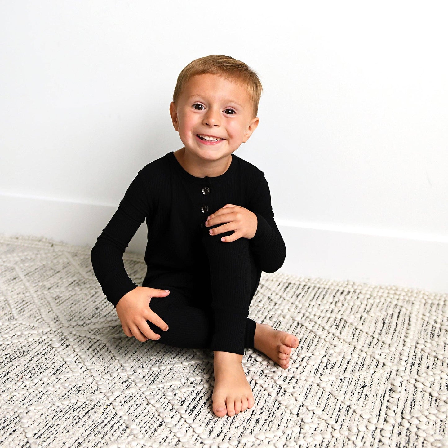 Onyx Ribbed TWO PIECE