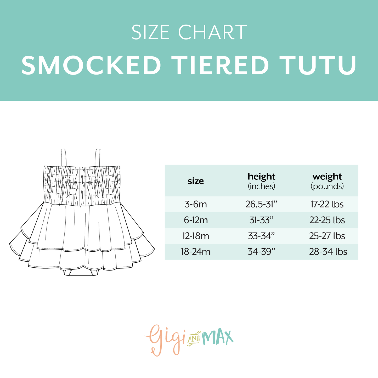 Betsy SMOCKED TIERED TUTU