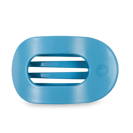 Teleties Flat Round Hair Clip Summer Sky