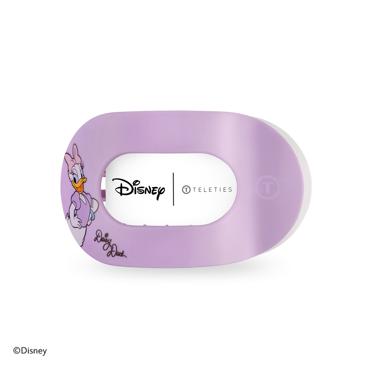 Flat Round Hair Clip |Daisy Duck