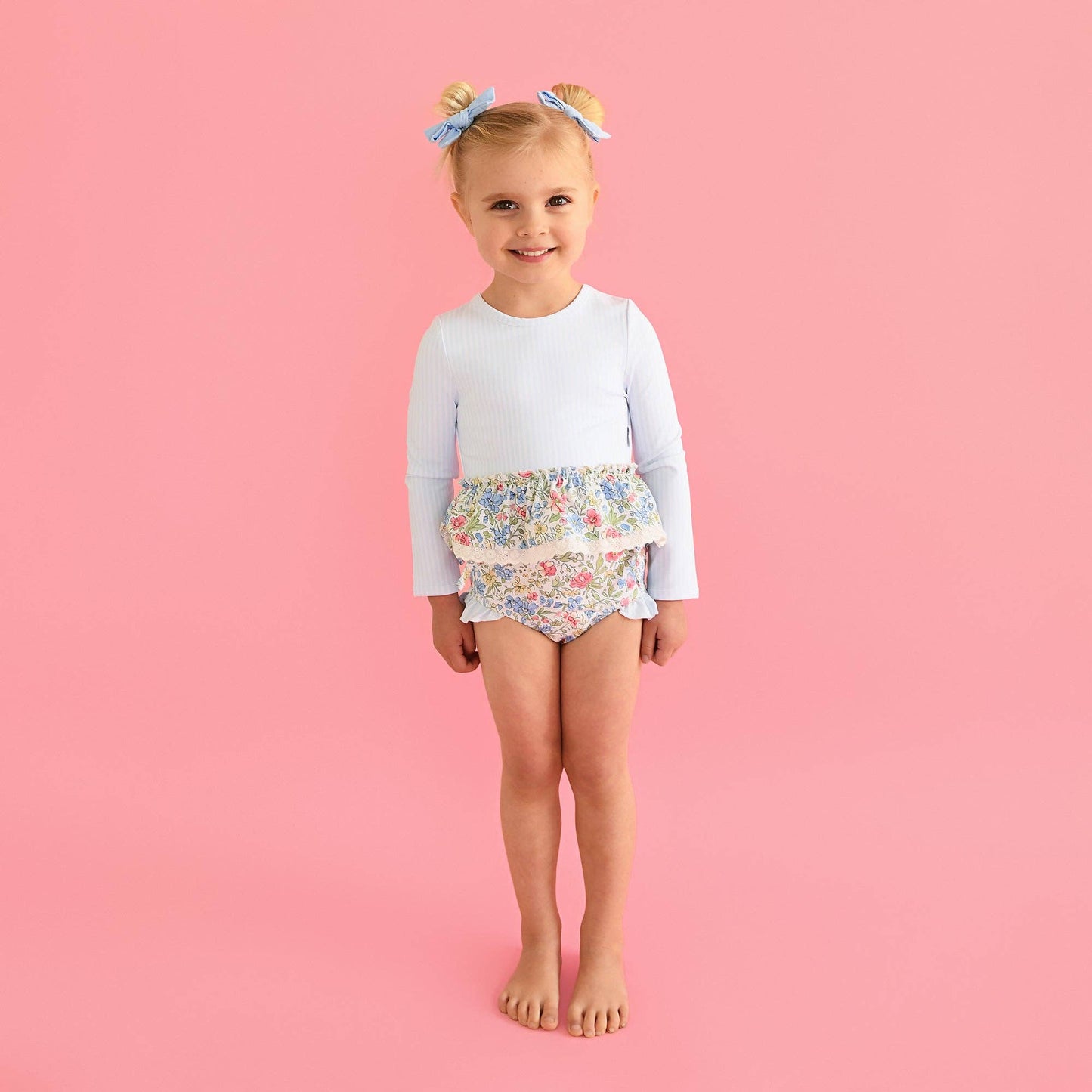 Vera RASH GUARD TWO PIECE SWIM SET