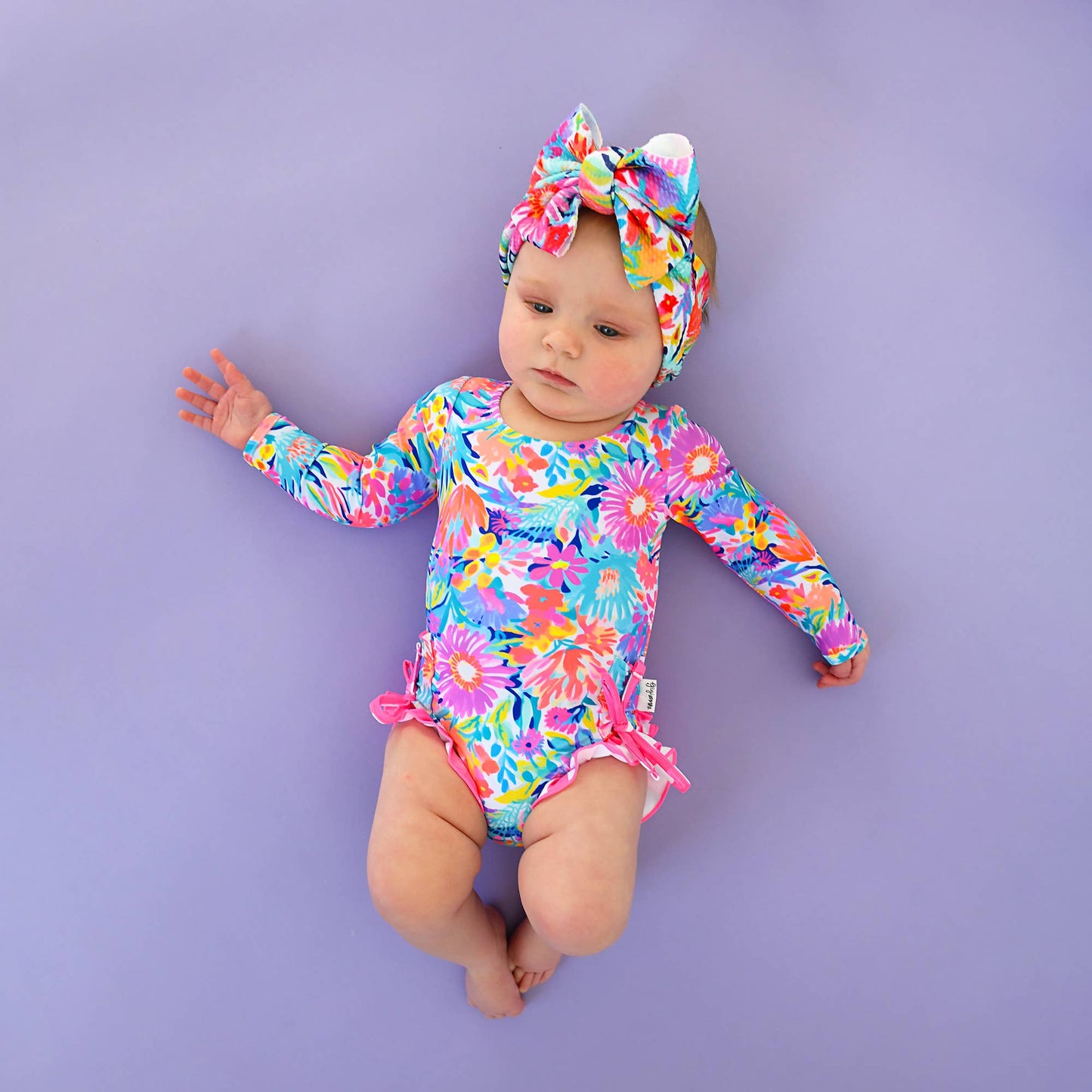 Megan Floral HEADWRAP