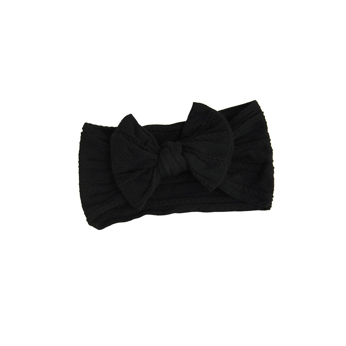 #34 Black SOFT NYLON ELASTIC HEADBAND Baby Accessories