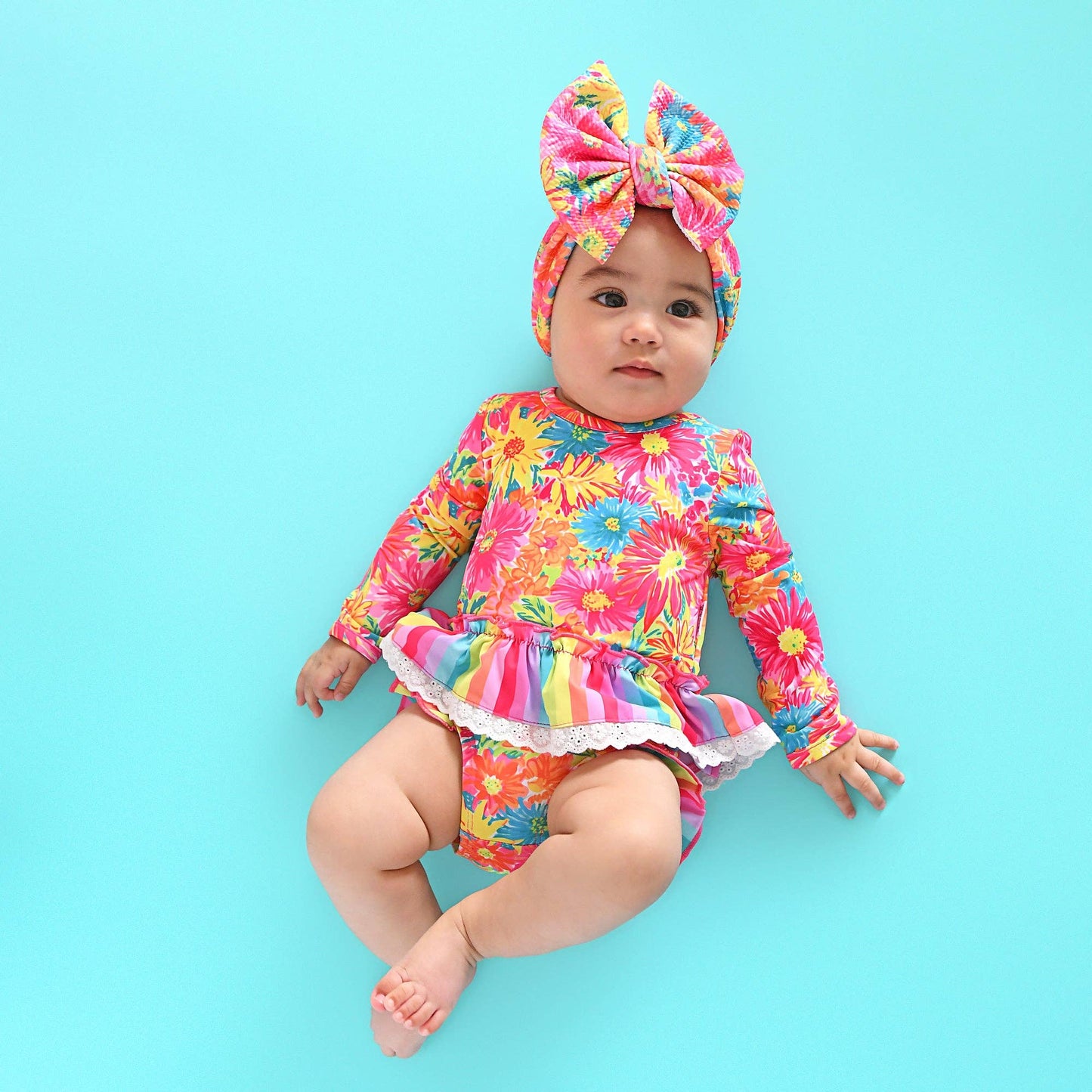 Molly RASH GUARD TWO PIECE SWIM SET