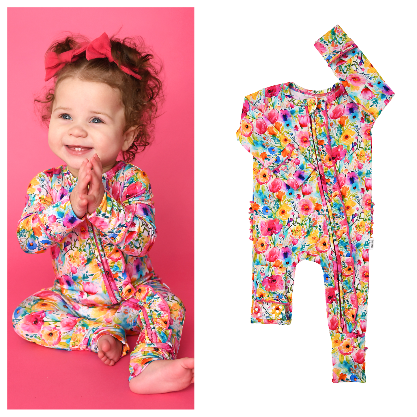 Ariana RUFFLE ZIP