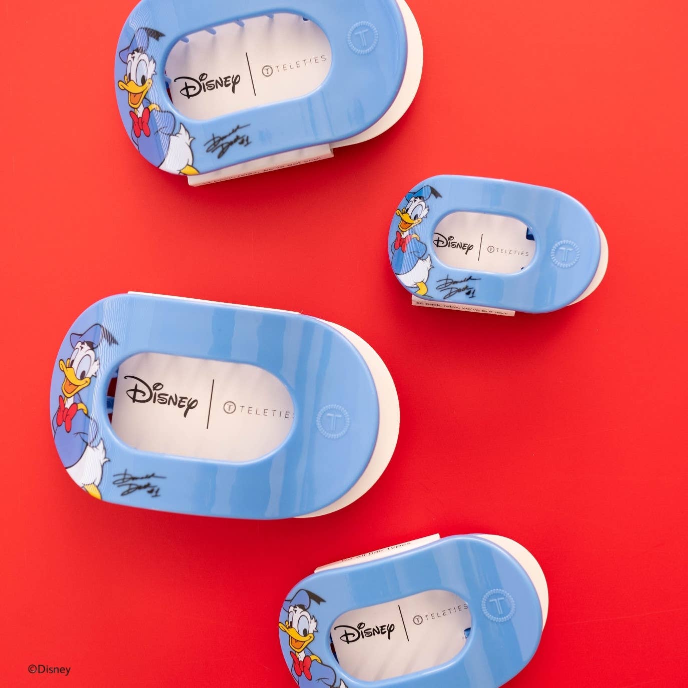 Flat Round Hair Clip | Donald Duck
