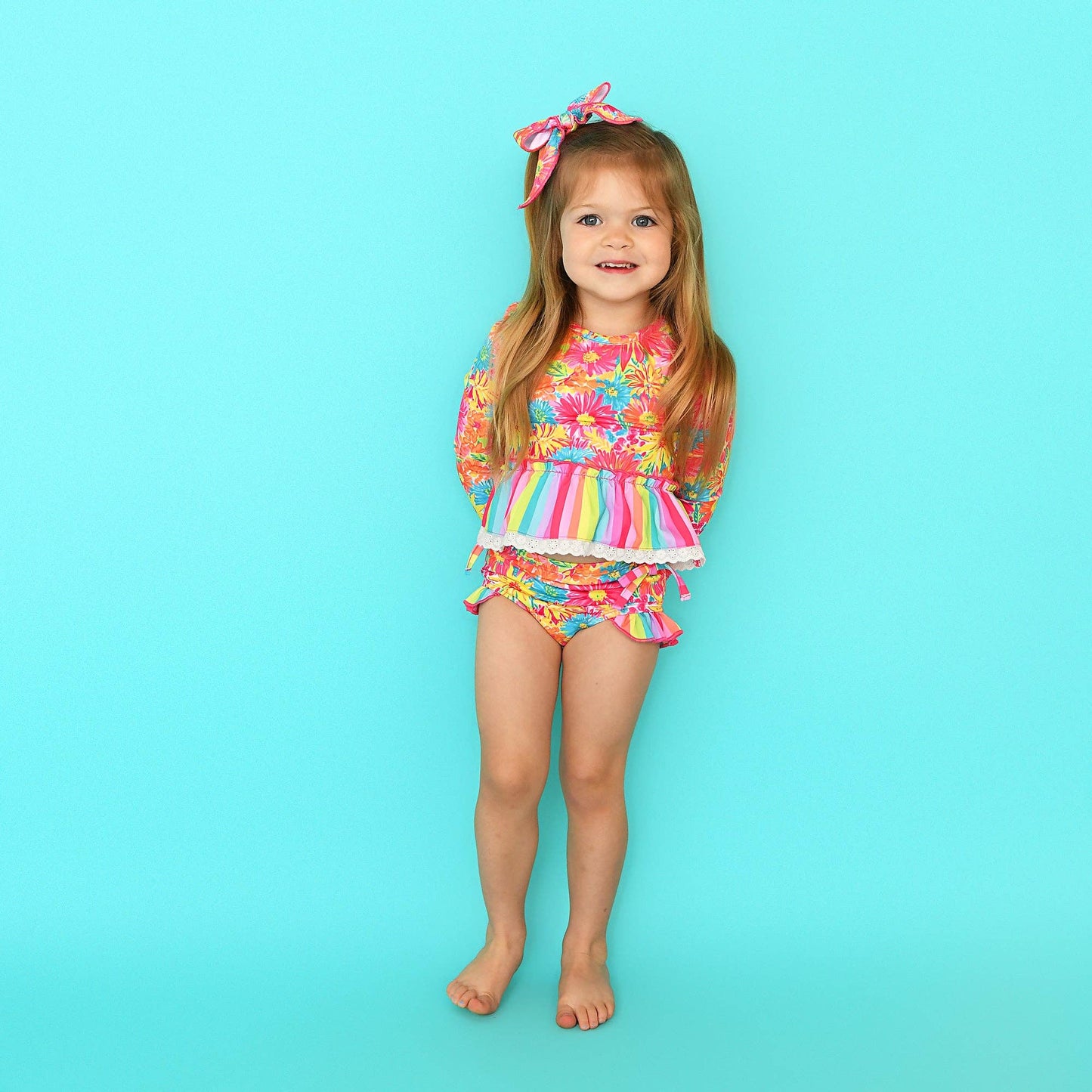 Molly RASH GUARD TWO PIECE SWIM SET