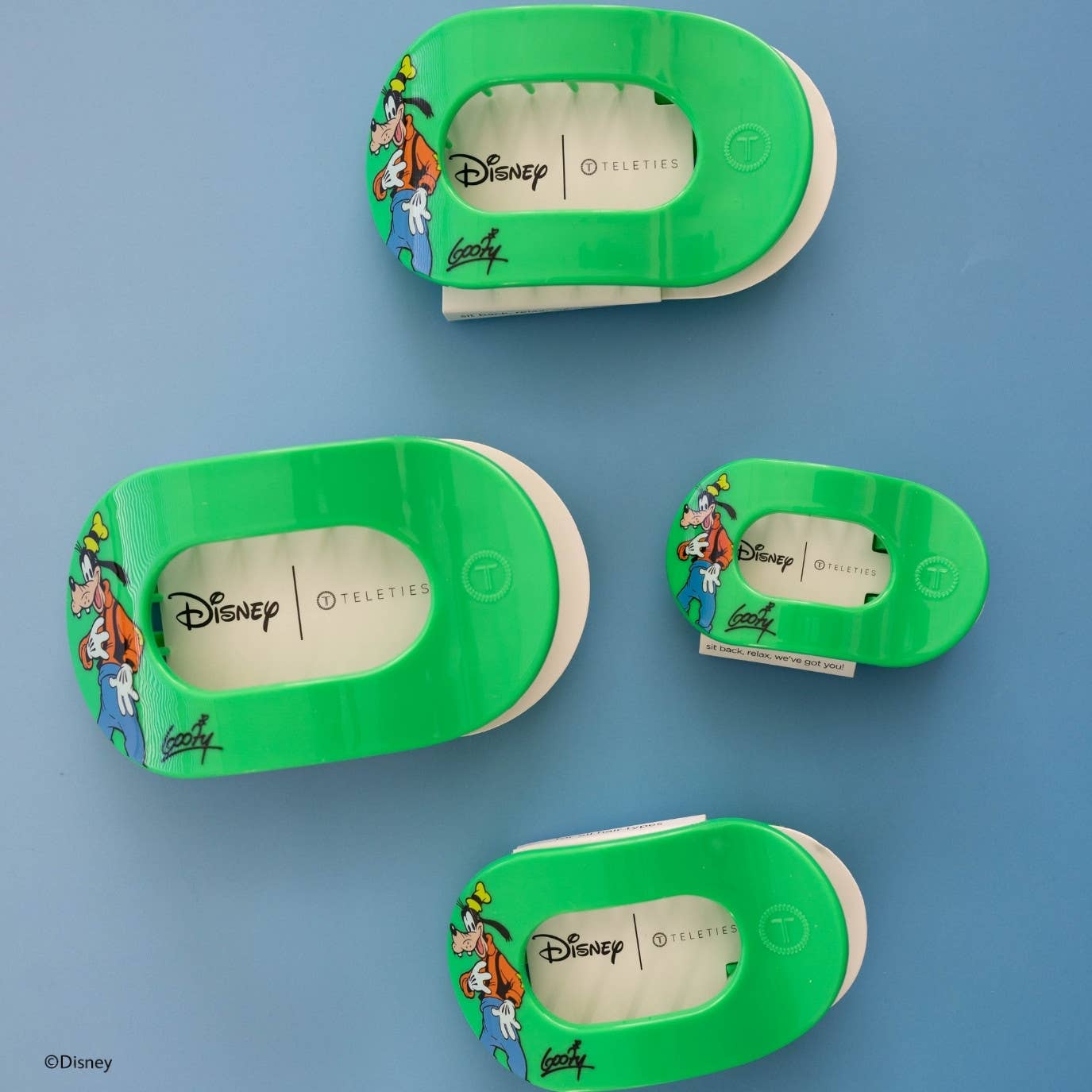 Flat Round Hair Clip | Goofy