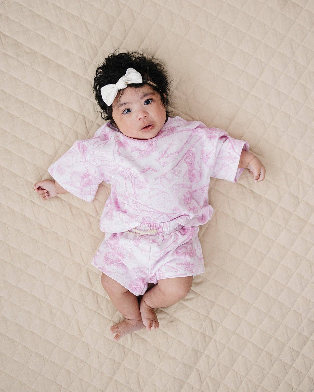 Shorts Set | Pink Camo