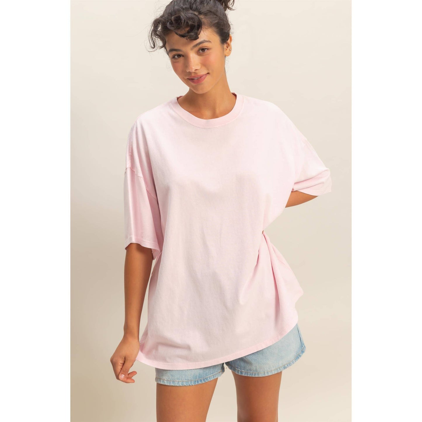 Oversized Mineral Wash T-Shirt