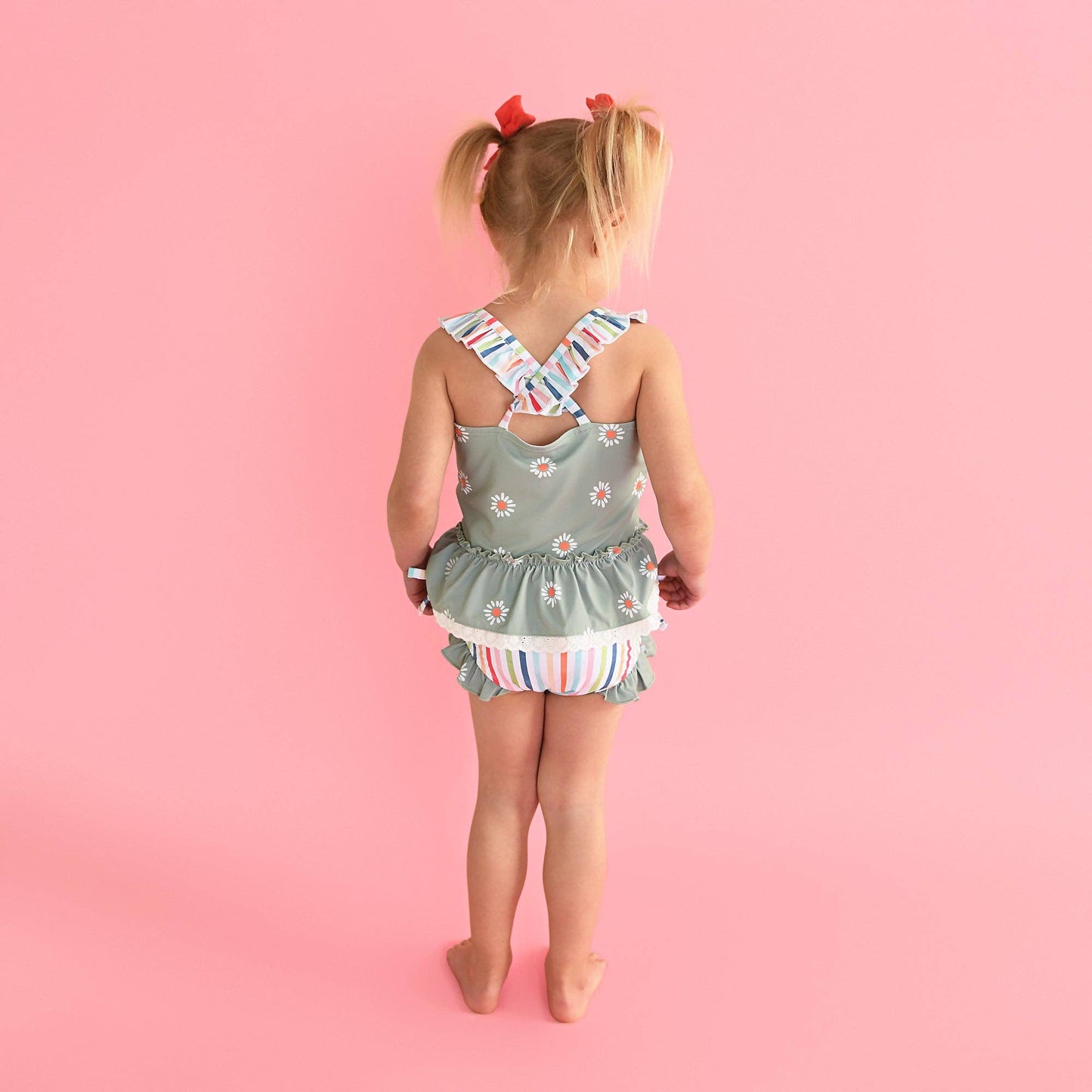 Rae RUFFLE TANK SWIM SET