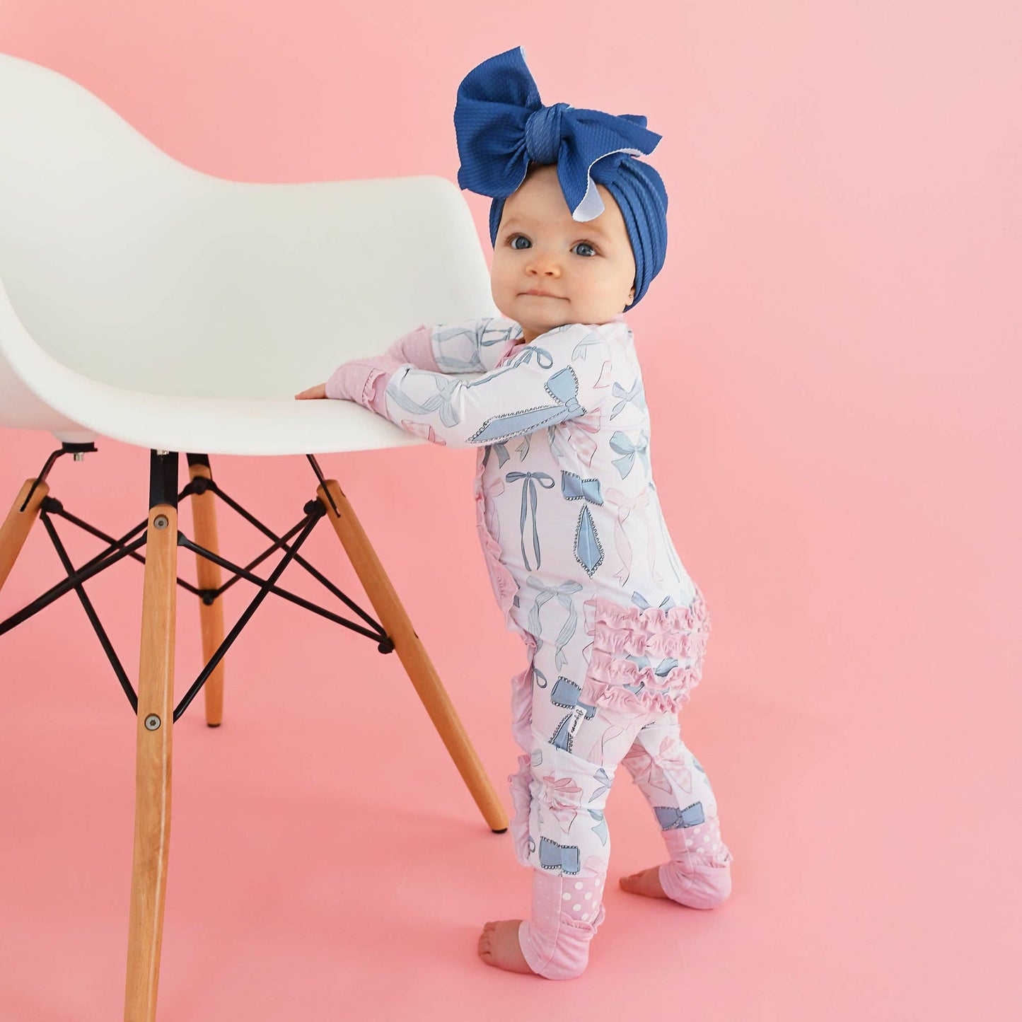 Samantha Bows RUFFLE ZIP