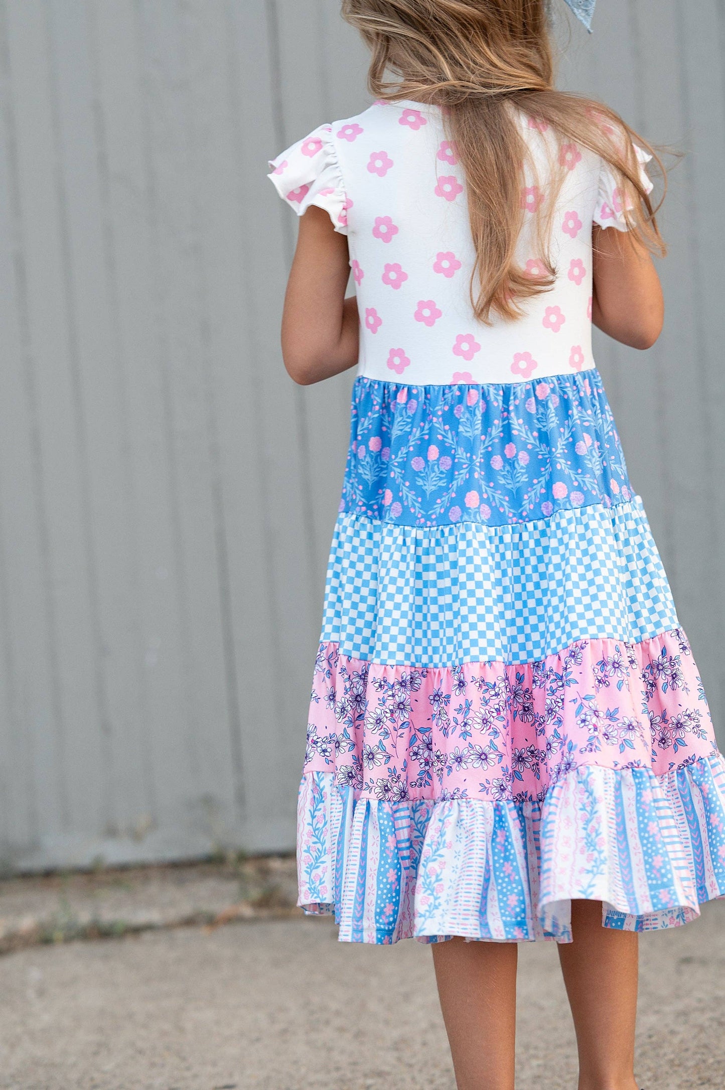 Kids Annie Tiered Spring Dress