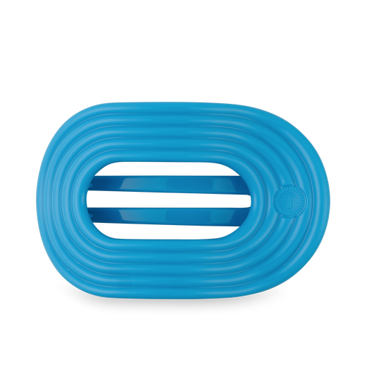 Flat Round Hair Clip | Large | Miami Vice