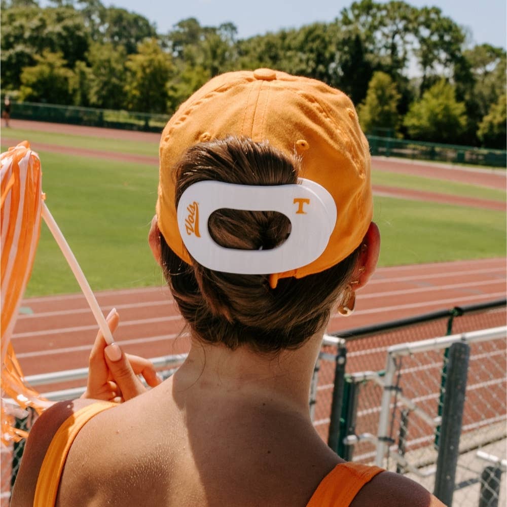 Flat Round Hair Clip In Go Vols!