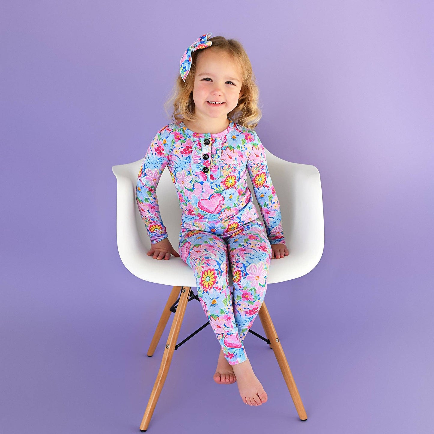 Pippa Floral Ruffle Two Piece