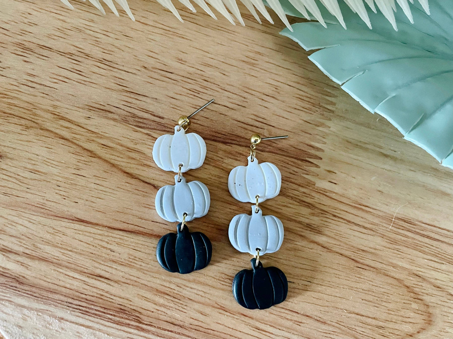 Ombre Pumpkin Dangles